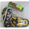 Image 1 : GREEN BAY PACKERS CHILDS SLIPPERS NEW IN PACKAGE,