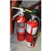 Image 1 : LOT 2 CHARGED 5-7LBS FIRE EXTINGUISHERS