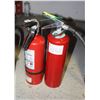 Image 1 : LOT 2 CHARGED 5-7LBS FIRE EXTINGUISHERS