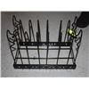 Image 1 : BLACK POT LID RACK