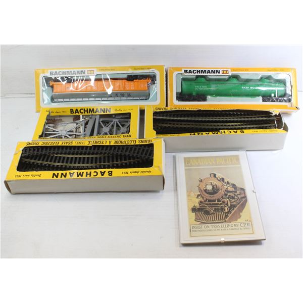 BACHMAN TRAIN ITEMS SET OF 5 IN ORIGINAL BOXES