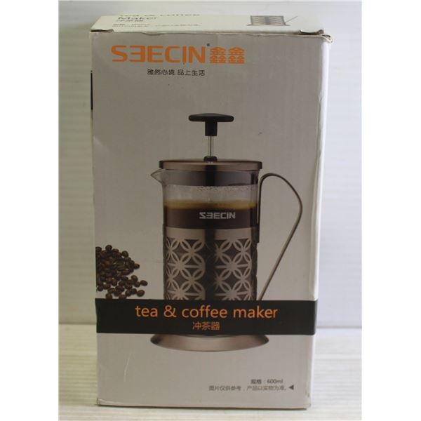 SEEC IN TEA + COFFEE PRESS