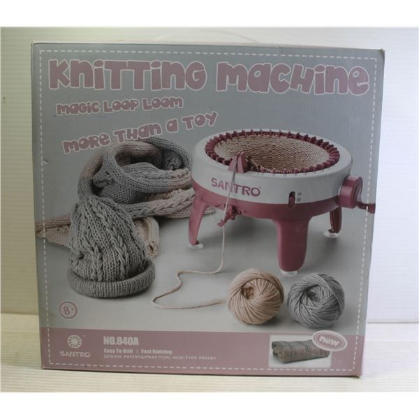 KNITTING MACHINE MAGIC LOOP LOOM