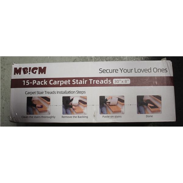 MBIGM 15 PACK CARPET STAIR THREADS