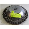 Image 1 : 8" TWISTED WIRE RUST GRINDING WHEEL