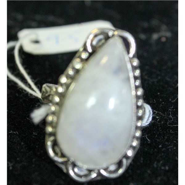 #40-NATURAL MOONSTONE RING SIZE 9.5