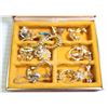 Image 1 : JEWELRY BOX WITH LARGE SELECTION OF MIXED EARRINGS