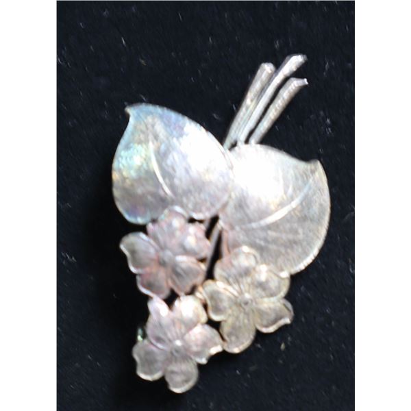 1.75'' STERLING SILVER ANTIQUE LADIES BROOCH