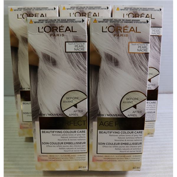 BAG OF LOREAL PARIS PEARL HAIR COLOUR