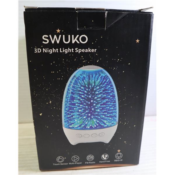 3D NIGHT LIGHT SPEAKER BLUETOOTH