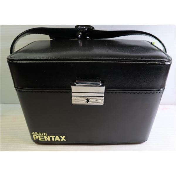 ASAHI PENTAX LEATHER CAMERA CASE