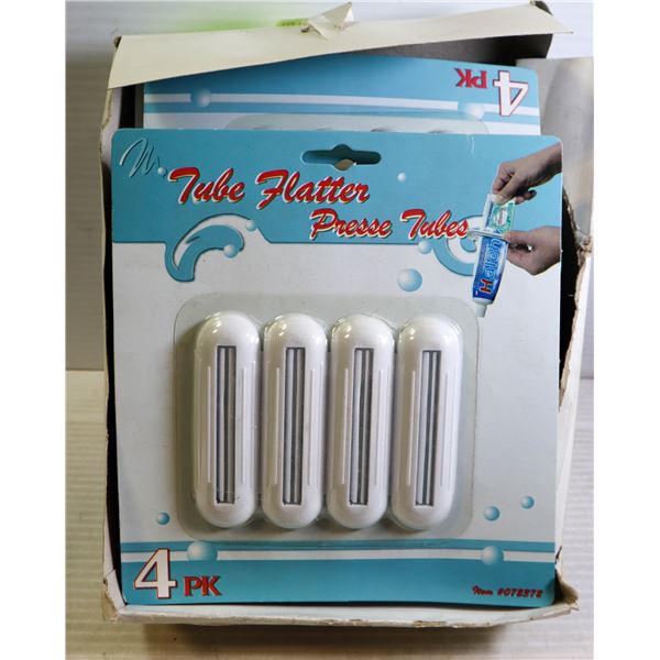 CASE OF 4PC TUBE FLATTENERS ( TOOTH PASTE & MORE )