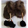 Image 1 : HANDMADE TODDLER BEAVER MOCASSINS