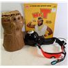 Image 1 : THANOS GLOVE, CYBORG GOGGLES& MR.T & MAGIC 8 BALL