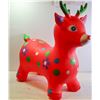 Image 1 : RED REINDEER BOUNCY DEER FOR TODDLERS