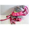 Image 1 : NEW 2 DOG HARNESS, 2 LEASH  PINK 16-20" CHEST