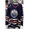 SIZE 52 OILERS JERSEY NO NUMBER