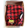 Image 1 : PAWZ 3XL BUFFALO PLAID SHERPA DOG COAT