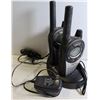 COBRA HAND HELD WALKIE TALKIES WITH CHARGER