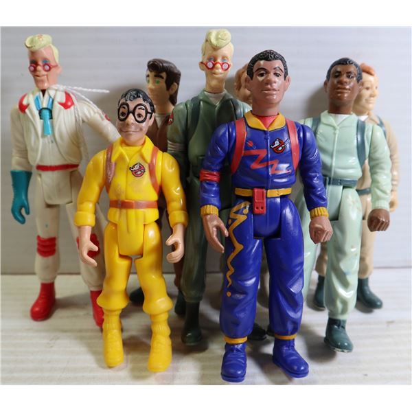 ASSORTED 1980S GHOST BUSTERS FIGURES