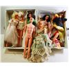 Image 1 : OLD ORIGINAL BARBIES AND KEN WITH CLOTHES & ACCESS