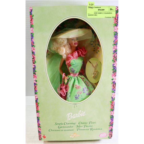 BRAND NEW SIMPLY CHARMING BARBIE 2001