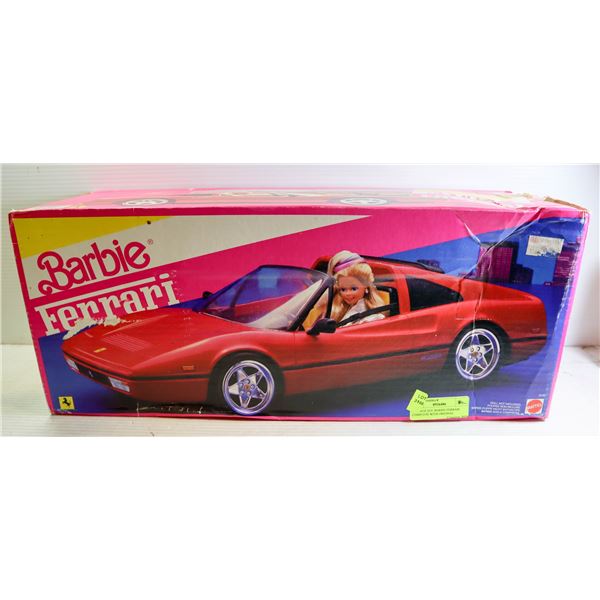 VINTAGE BARBIE FERRARI COMPLETE WITH ORIGINAL