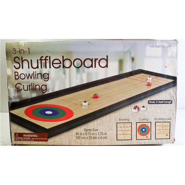 SHUFFLEBOARD, BOWLING, CURLING + MORE