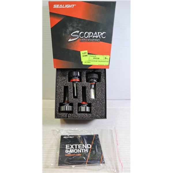 SEALIGHT SCOPARC HEADLIGHT KIT - H11/9005