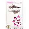 Image 1 : NEW PINK FLOWER VINTAGE LOOK BOBBY PINS