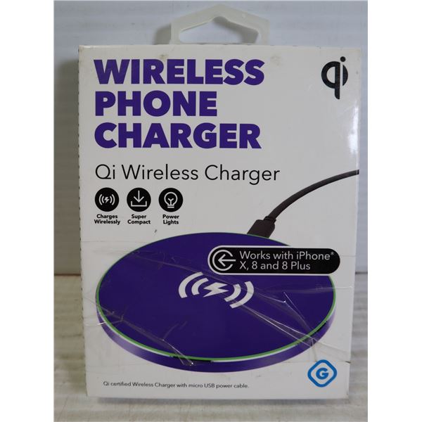 NEW GEMS QI WIRELESS PHONE CHARGER