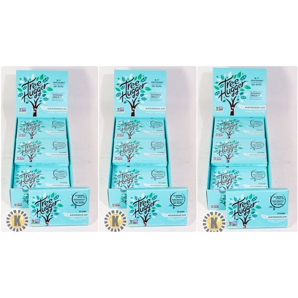 3 PACKS OF TREE HUGGER ALL NATURAL WINTERGREEN