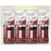 Image 1 : 4PK COVERGIRL OUTLAST ALL DAY LIP COLOUR UP TO 24H