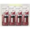 Image 1 : 4PK COVERGIRL OUTLAST ALL DAY LIP COLOUR UP TO 24H