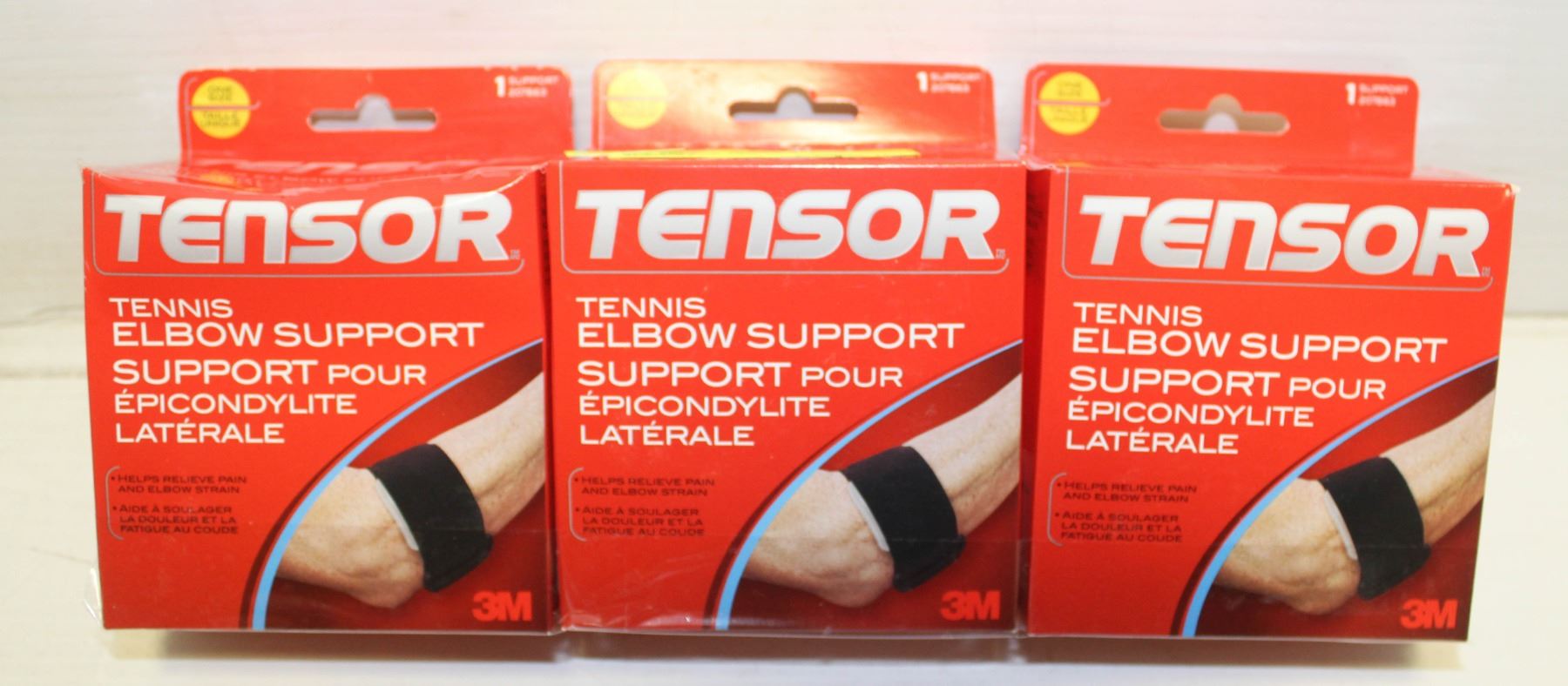 Tensor Elbow Protection 3PK TENSOR TENNIS ELBOW SUPPORT - Test Site