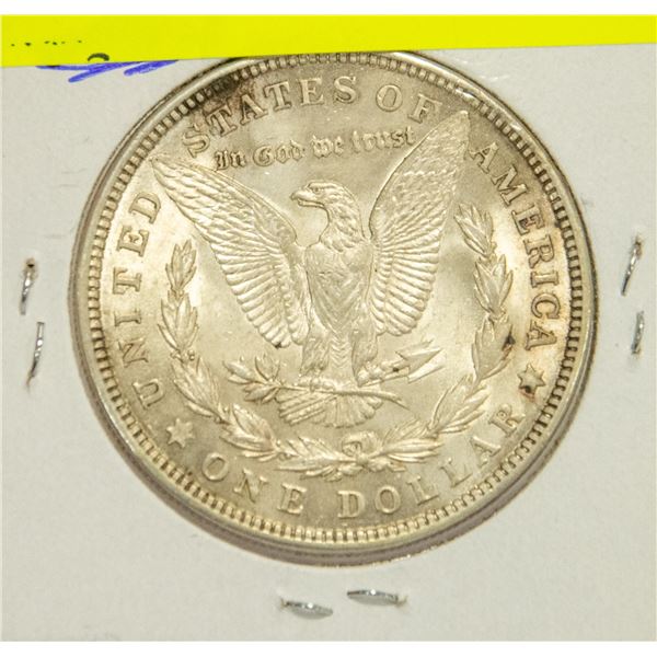1921 U.S. SILVER MORGAN DOLLAR, EF