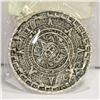 Image 1 : .925 SILVER AZTEK CALENDAR MEDALLION 50.66 GRAMS