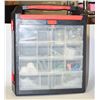 Image 1 : PLASTIC FOLDING 30 COMPARTMENT HARDWARE ORGANIZER