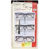 FOSTER GRANT READING GLASSES 3 PACK +3.00