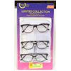 FOSTER GRANT LADIES LIMITED GLASSES 3 PACK +1.25