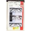 FOSTER GRANT LADIES READING GLASSES 3 PACK +3.00