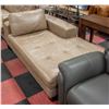 Image 2 : LEATHER SOFA WITH MATCHING CHAISE LOUNGER