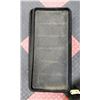 Image 1 : LOT OF 4 BLACK FLOOR MATTS APPROX 16" X 36" EACH