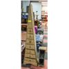 AZTEC STYLE DECOR SHELF 63" TALL + CD SHELF 23" TALL