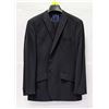 Image 1 : GUESS LOS ANGELES WOOL SUIT NAVY BLUE SIZE 44