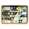 FLAT OF ASST RECLAIMED TAYLORMADE GOLF BALLS