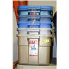 Image 1 : LOT OF 5 RUBBERMAID ROUGHNECK 53 LITER