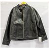 Image 1 : BOD & CHRISTENSEN NEW LEATHER JACKET RETAIL STICKER IS $599.00