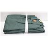 Image 1 : 3 PAIR GREEN COVERALLS SIZE 46