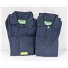 Image 1 : 2 PAIR BLUE COVERALLS SIZE 40